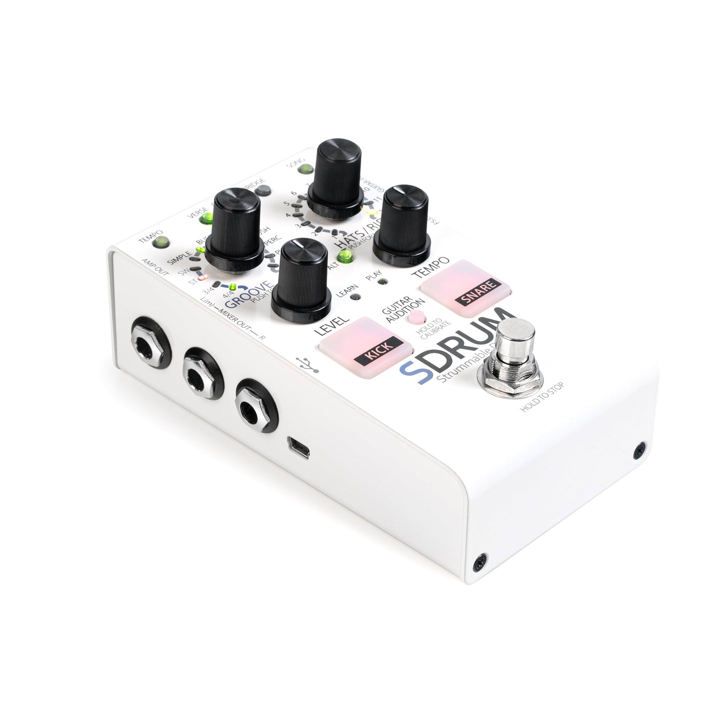 DigiTech SDRUM-V-04 – Strummable Drum Machine Guitar Pedal