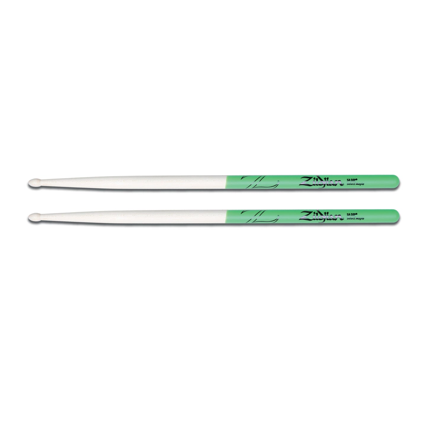 Zildjian Z5AMDG 5A Maple Green DIP Drumsticks