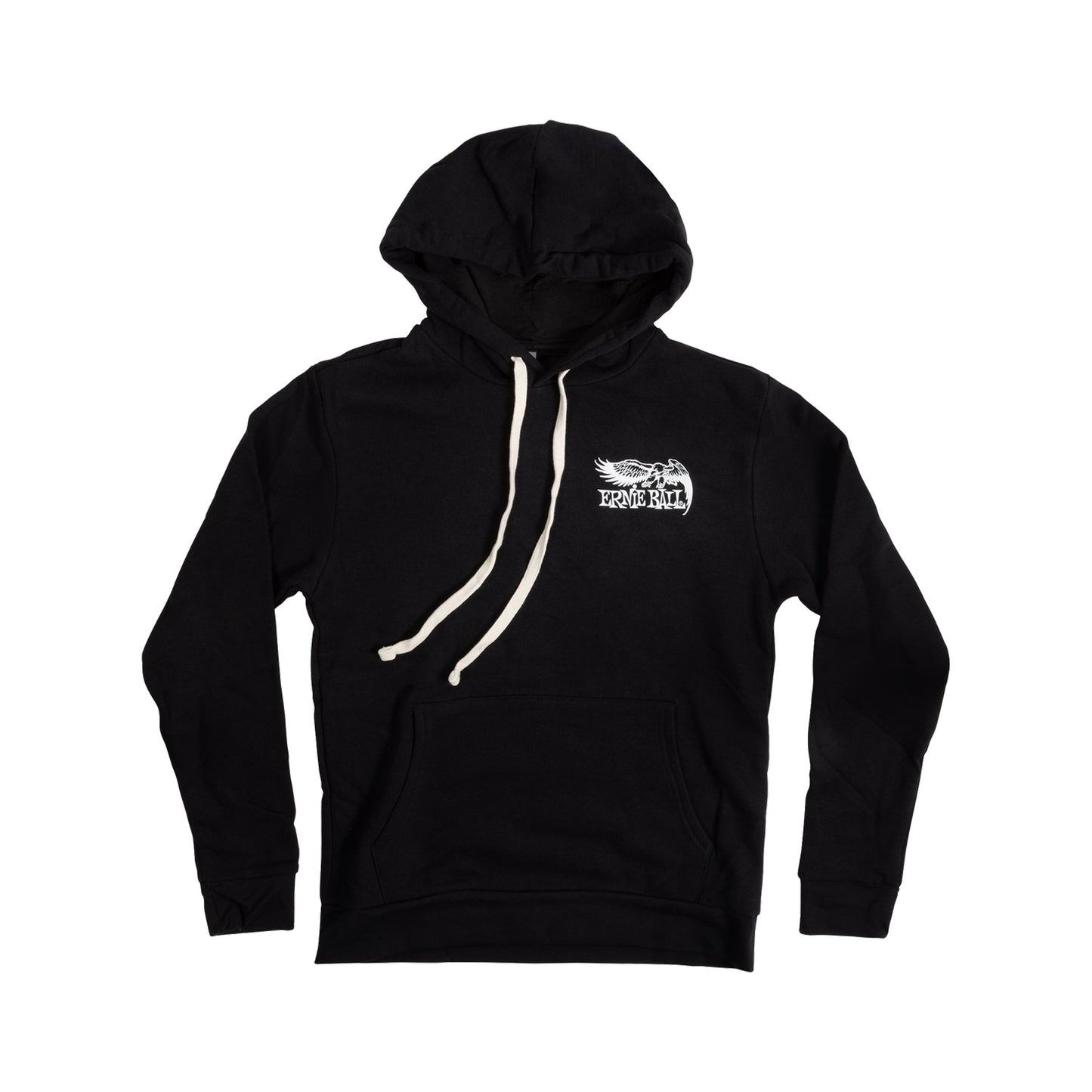 Ernie Ball P06002 EB Eagle Fleece Hoodie Black Large
