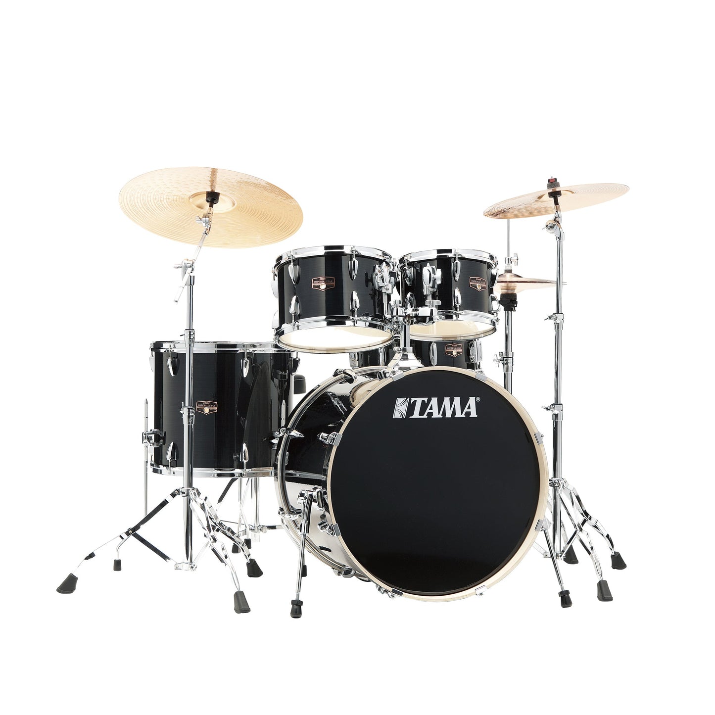 TAMA IP52H6W-HBK – Imperialstar 5-Piece Drum Kit | Hairline Black