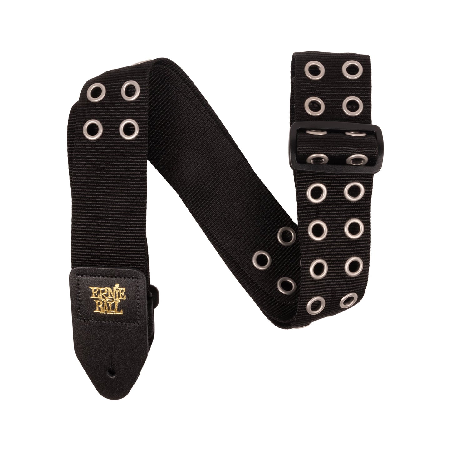 Ernie Ball P05397 Premium Rivet Guitar Strap Hole Lotta Metal Silver
