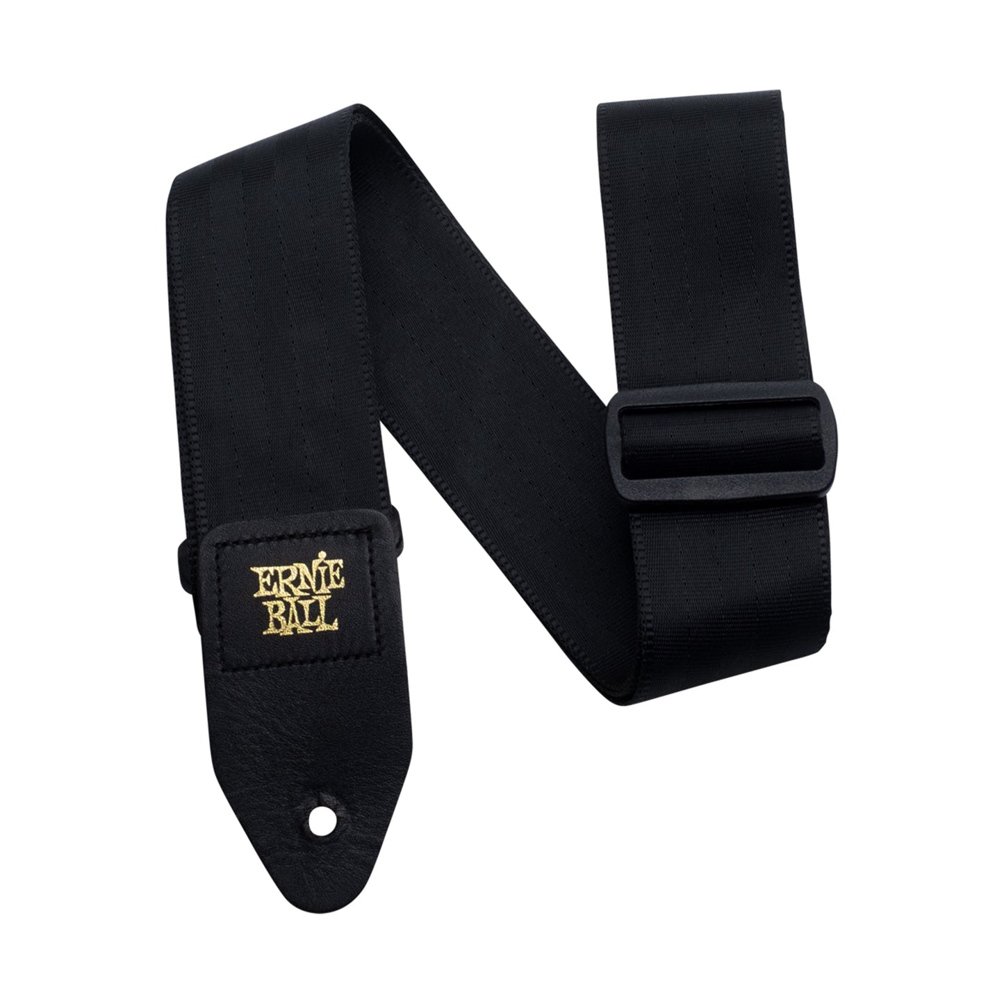 Ernie Ball P04139 Comfort 2" Seatbelt Webbing Guitar Strap Adjustable Black