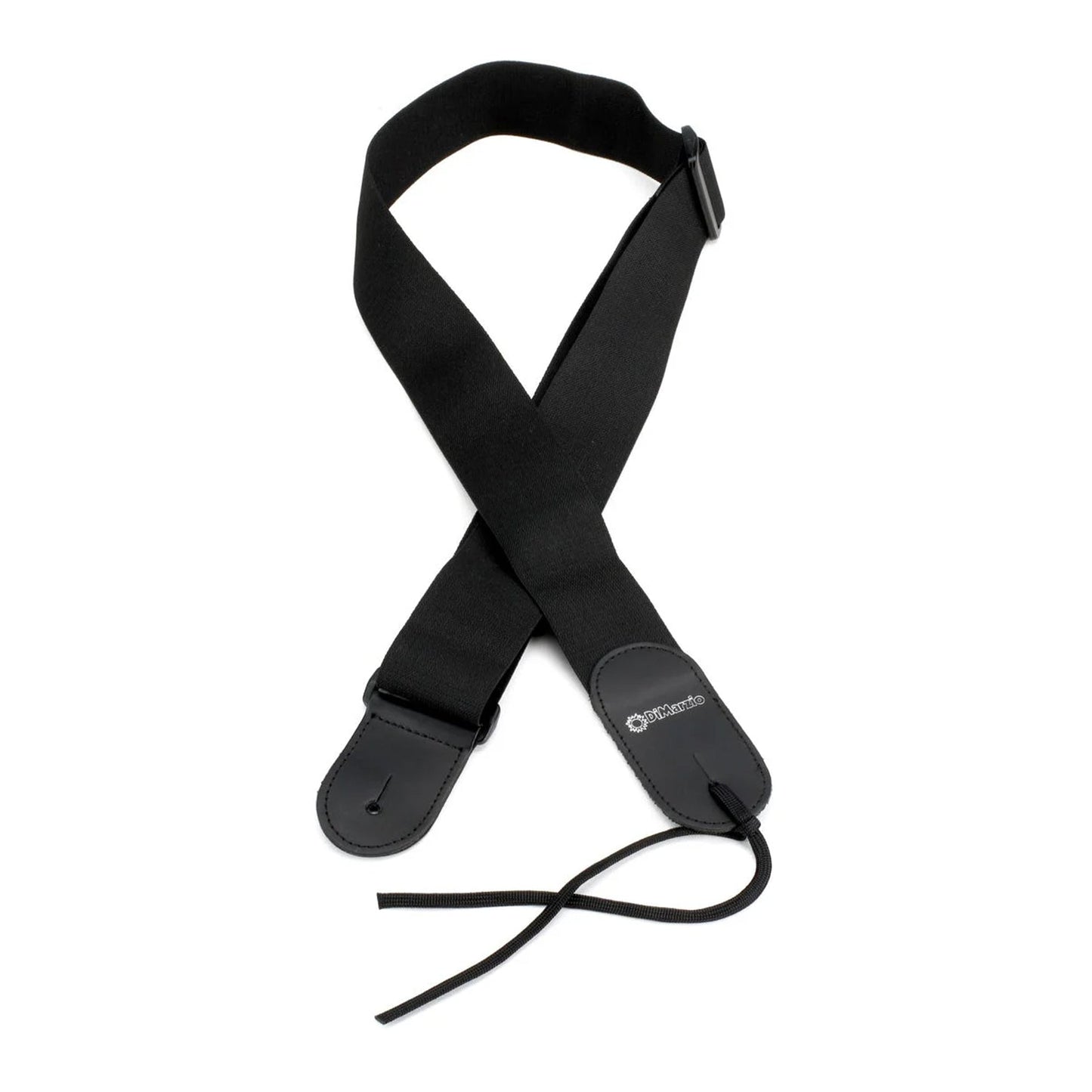 DiMarzio DD3100EBK Elastic Guitar Strap | Black Elastic