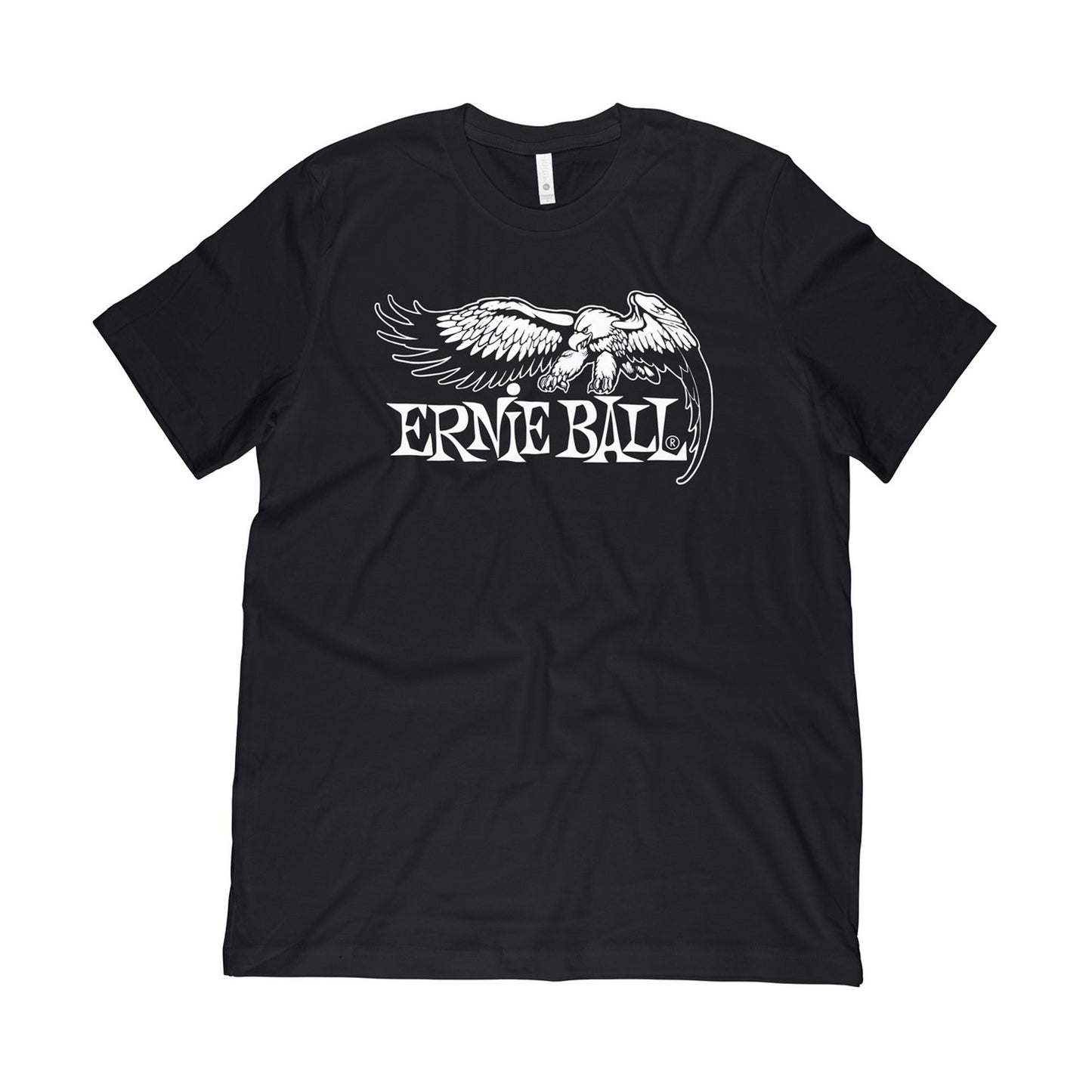 Ernie Ball P04857 Classic Eagle Logo T-Shirt Black Medium