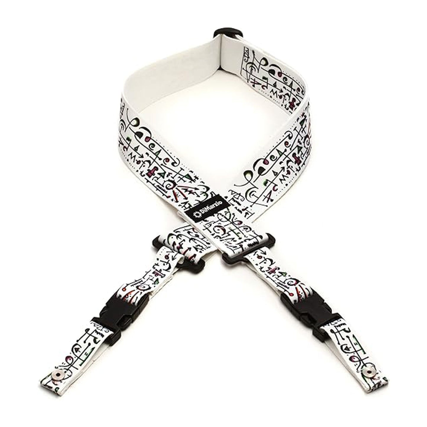 DiMarzio DD2242 Steve Vai ClipLock Art Strap | White