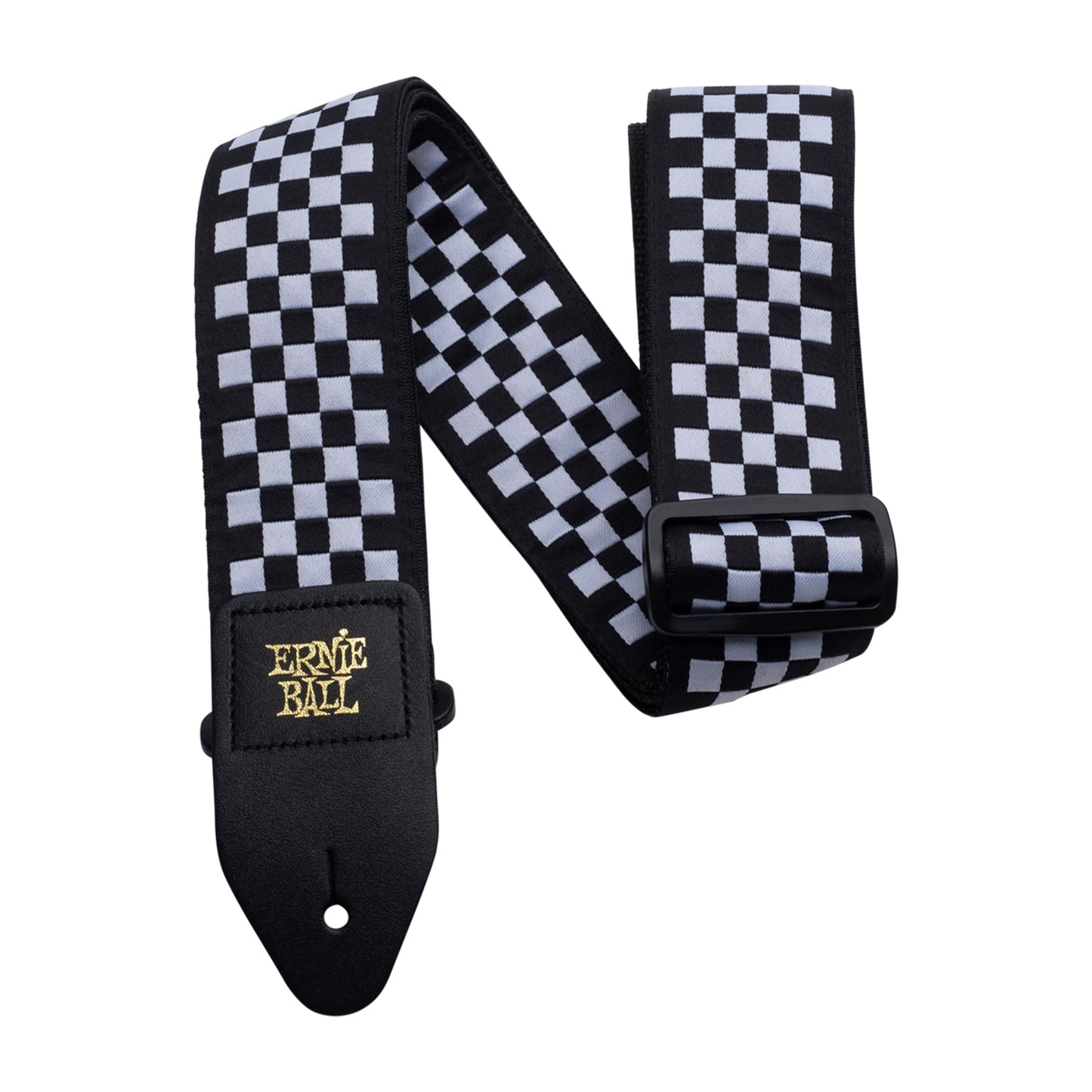 Ernie Ball P04149 Classic Jacquard Guitar Strap Black & White