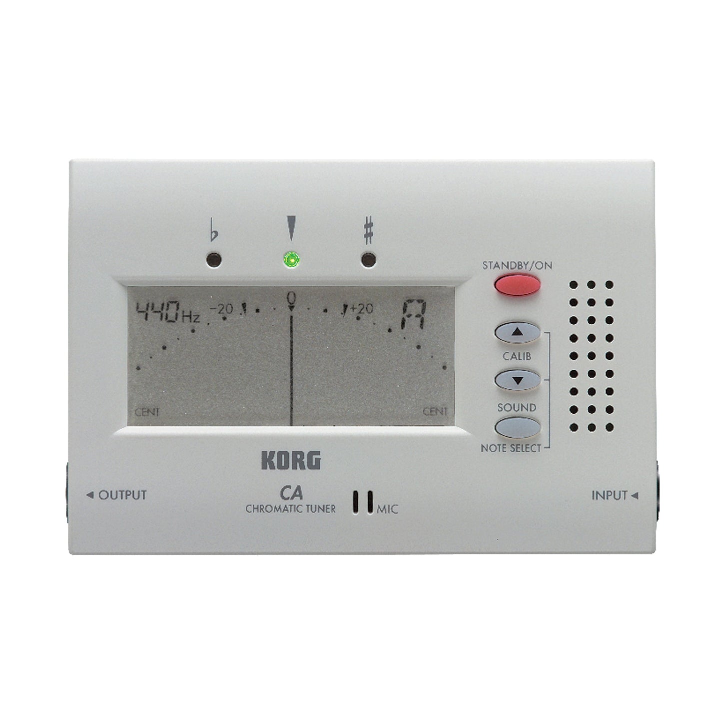 Korg CA-40WD Compact Chromatic Tuner | A0-C9 Range