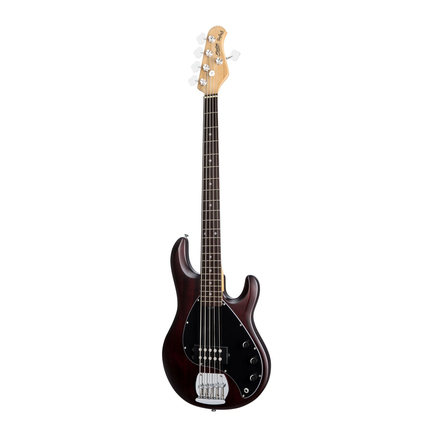 Sterling RAY5-WS – StingRay 5-String Active Bass Guitar | Walnut Satin