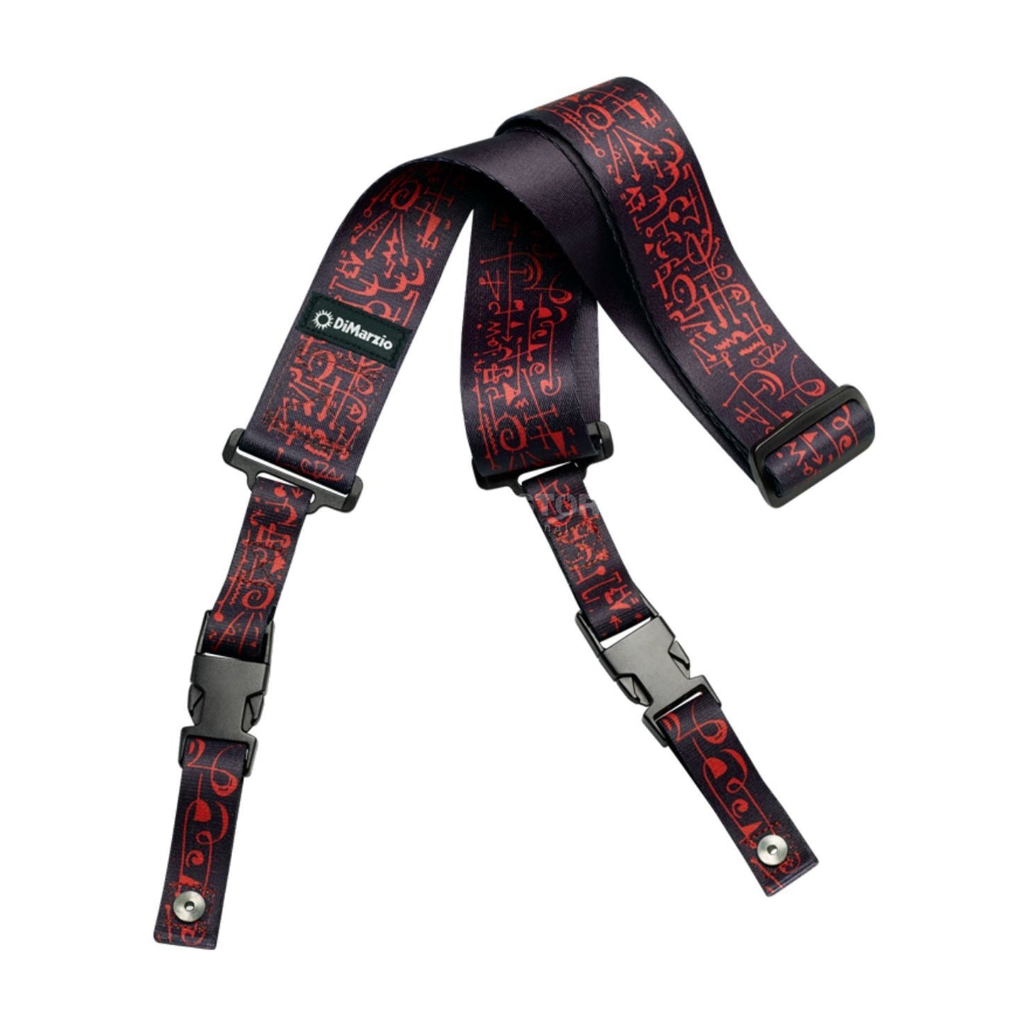DiMarzio DD2243 Steve Vai ClipLock Art Strap | Black