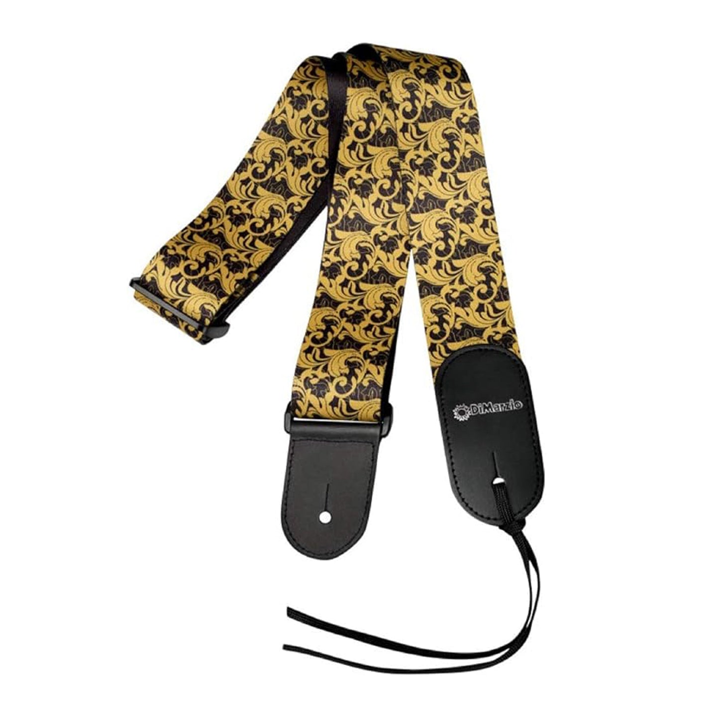 DiMarzio DD3150 Steve Vai UtoPIA Guitar Strap | Black & Gold