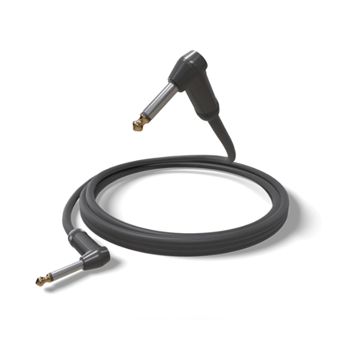 D'Addario PW-AMSGRR-10 American Stage Dual Right Angle Cable 10ft