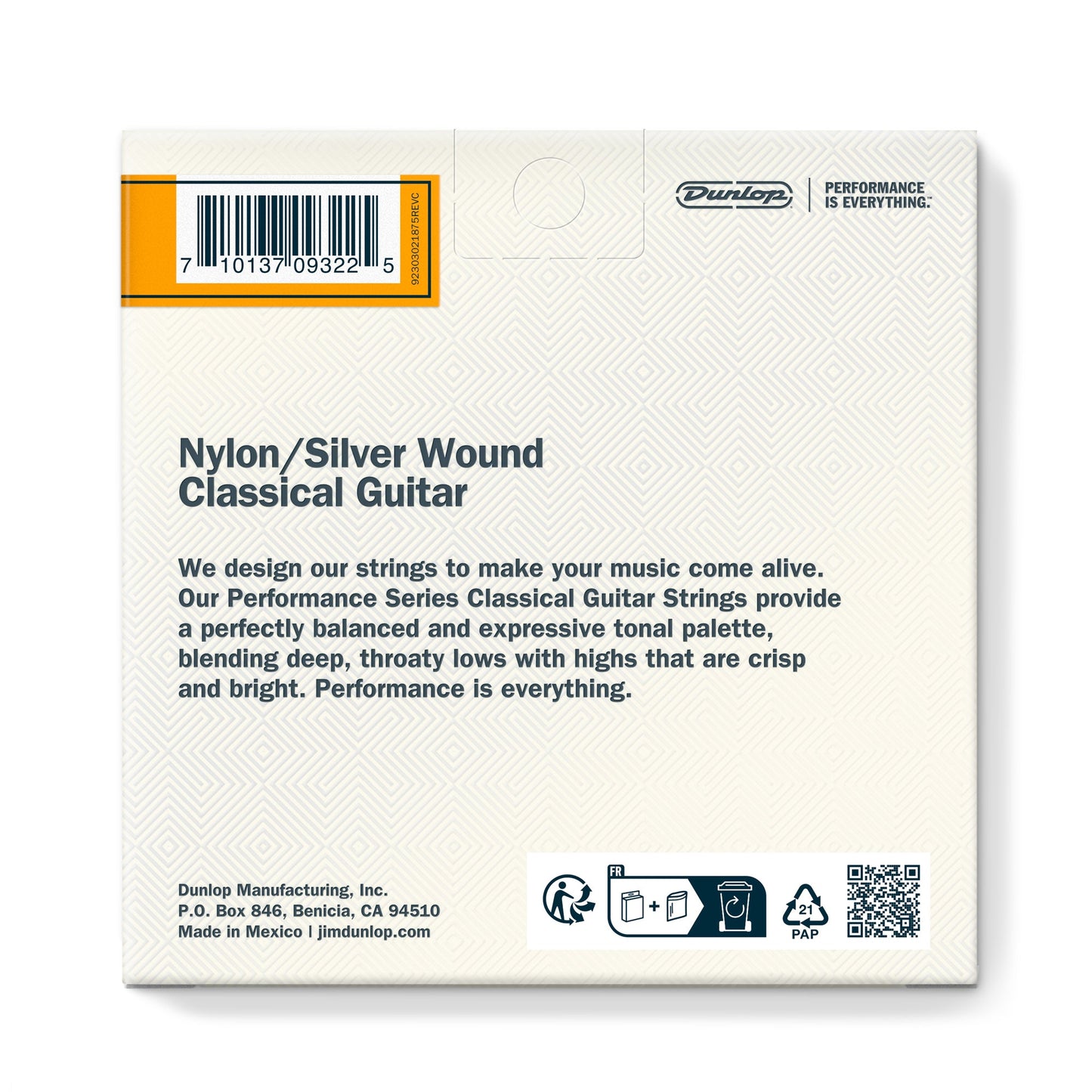 Dunlop DCV100NS Classical Guitar Strings Normal