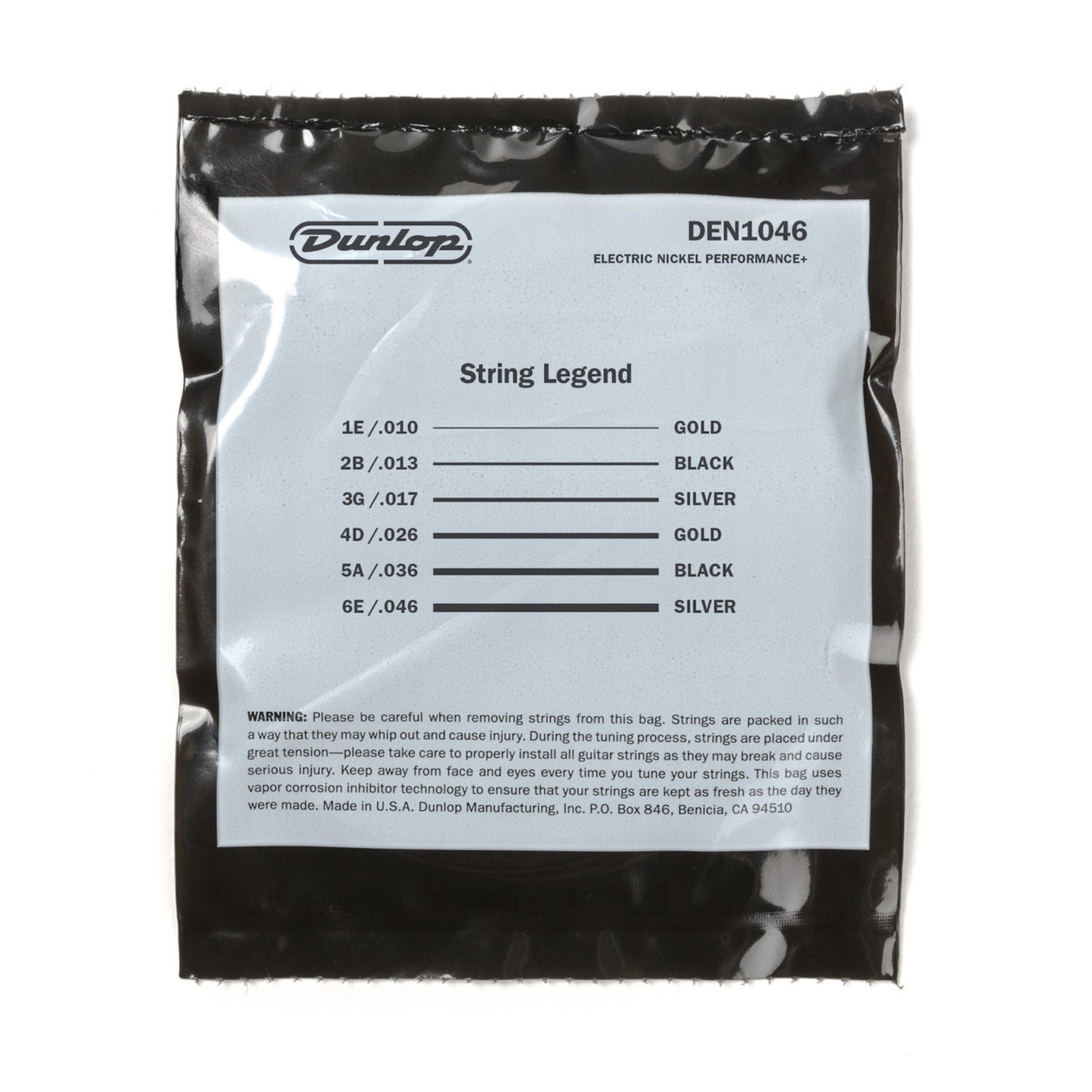 Dunlop DEN1046 Electric Guitar Strings 10-46