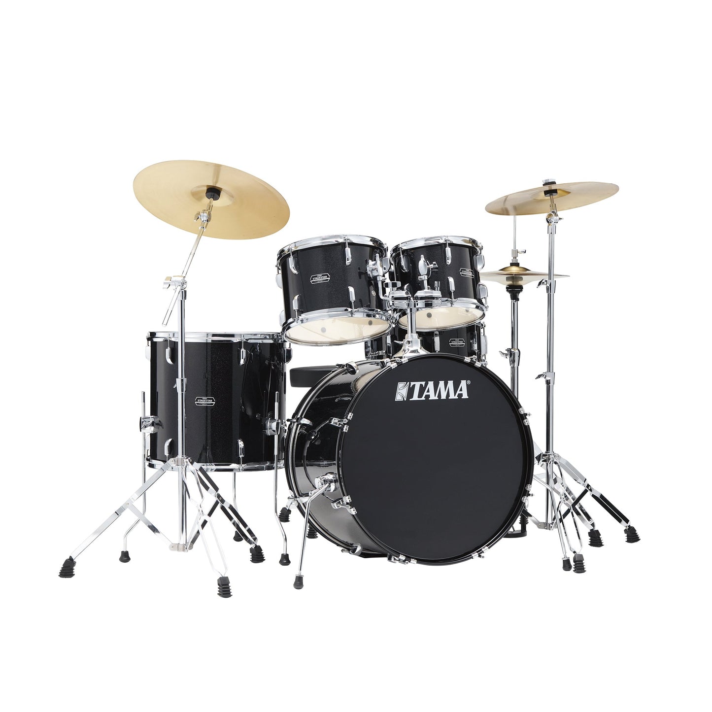 TAMA ST52H6C-BNS – Acoustic Drums | 5-Piece | Black Night Sparkle