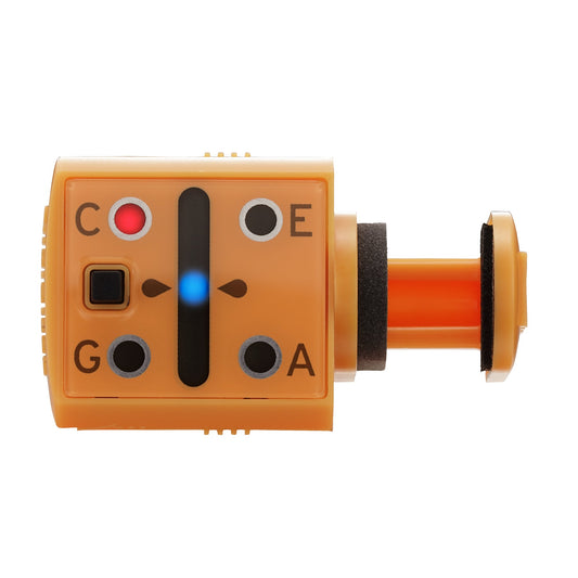 Korg MINIPITCH-OR Clip-On Ukulele Tuner | Sunset Orange