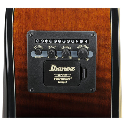 Ibanez AEWC400-AMS - Acoustic Electric Guitar | Amber Sunburst High Gloss