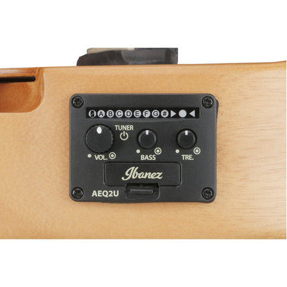 Ibanez AUC10E-OPN – Cutaway Ukulele | Open Pore Natural