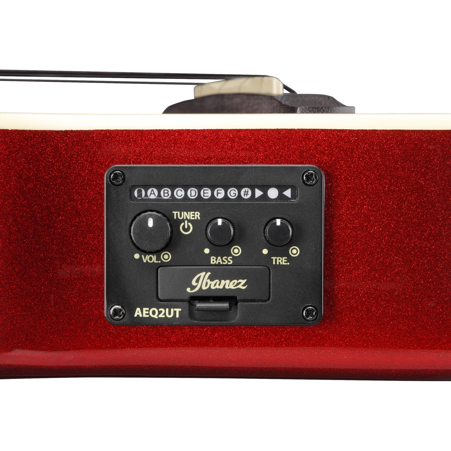 Ibanez UICT10-CA – Electro-Acoustic Ukulele | Candy Apple