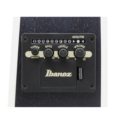 Ibanez TCM50FM-ODB - Acoustic Electric Guitar | Open Pore Denim Blue