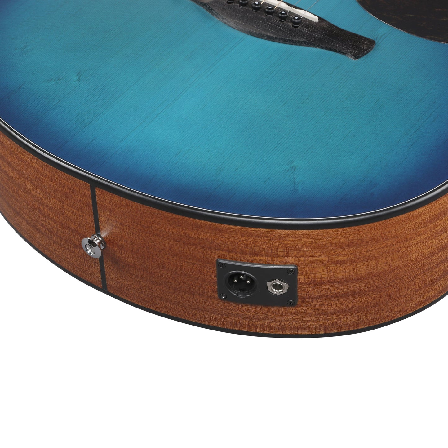 Ibanez AAM50CE-SBO - Acoustic Electric Guitar | Sapphire Blue Burst Open Pore