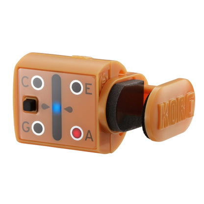 Korg MINIPITCH-OR Clip-On Ukulele Tuner | Sunset Orange