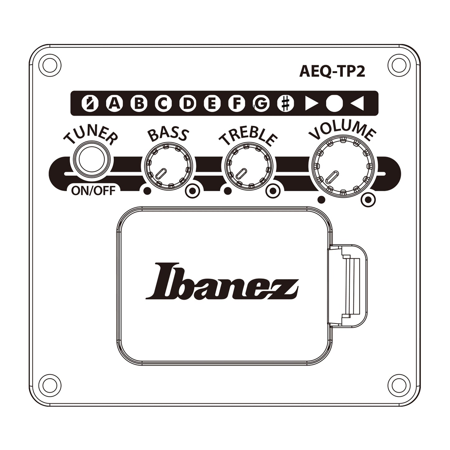 Ibanez AAD77M1E-OAW - Acoustic Electric Guitar | Open Pore Antique White