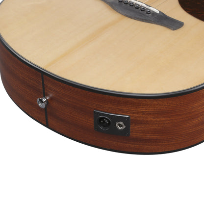 Ibanez AAM50CE-OPN - Acoustic Electric Guitar | Open Pore Natural