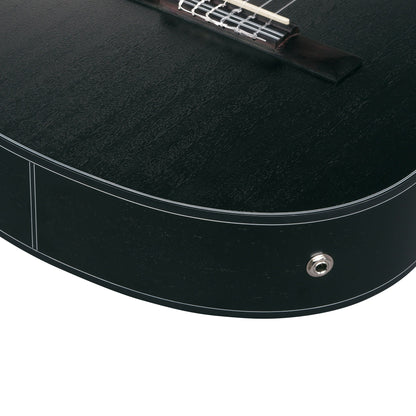 Ibanez GA5MHTCE-WK - Classical Acoustic Electric Guitar | Weathered Black Open Pore