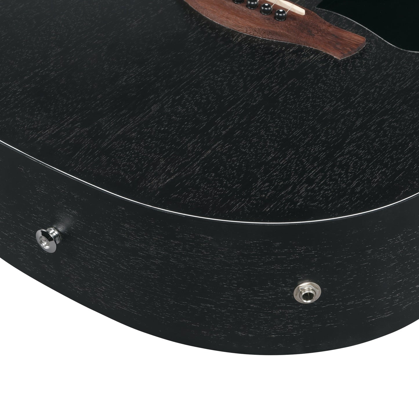 Ibanez VC44CE-WK - Classical Acoustic Electric Guitar | Weathered Black Open Pore