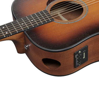 Ibanez AAD54E-OMH - Electro Acoustic Guitar | Open Pore Mahogany Sunburst