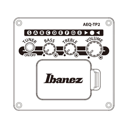Ibanez AAM50CE-OPN - Acoustic Electric Guitar | Open Pore Natural