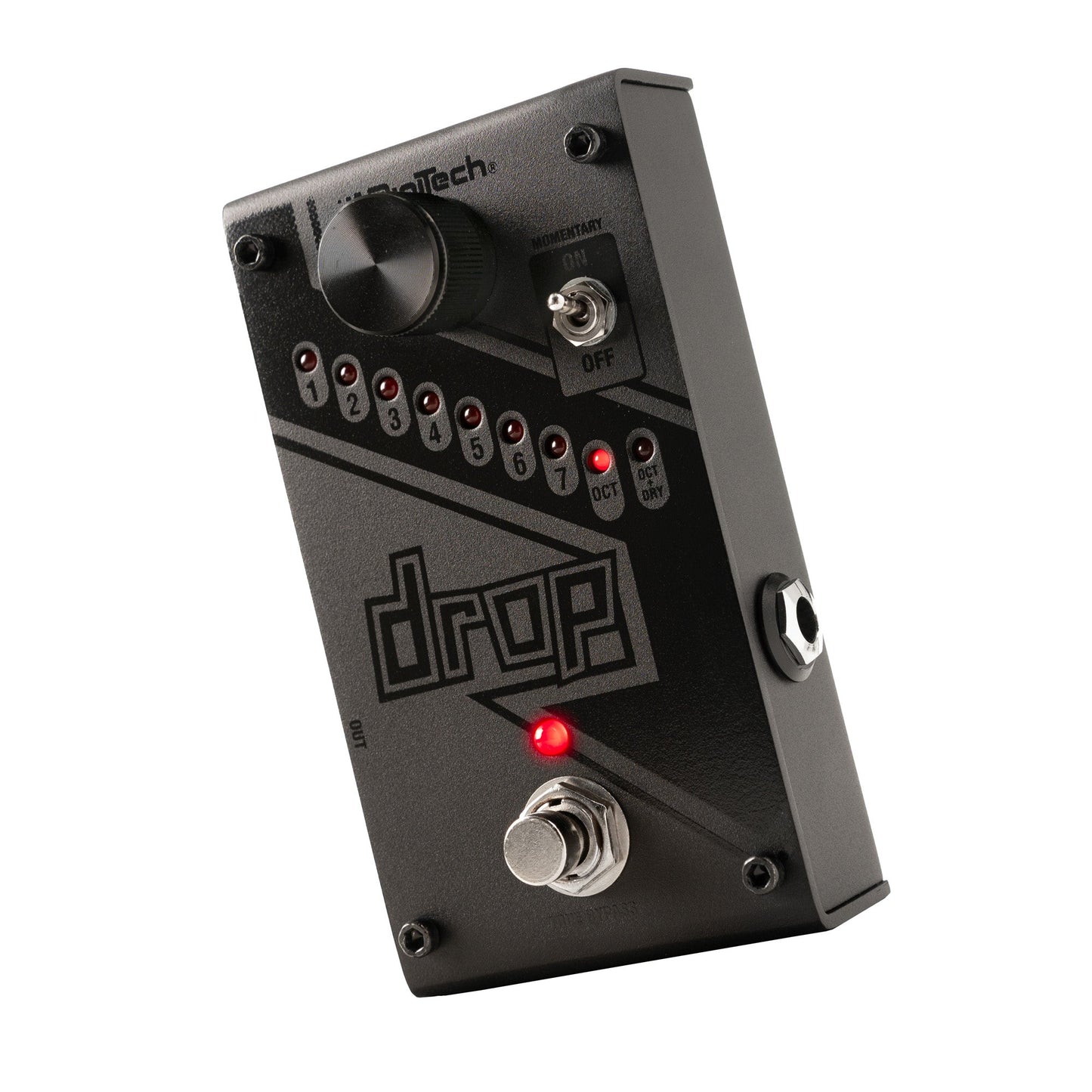 Digitech DROPBK-V-01– Polyphonic Drop Tune Pedal | Black