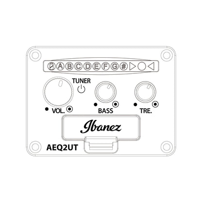 Ibanez UICT10-CA – Electro-Acoustic Ukulele | Candy Apple