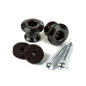 Dunlop 2PSLS033BK Straplok Strap Button Set | Black