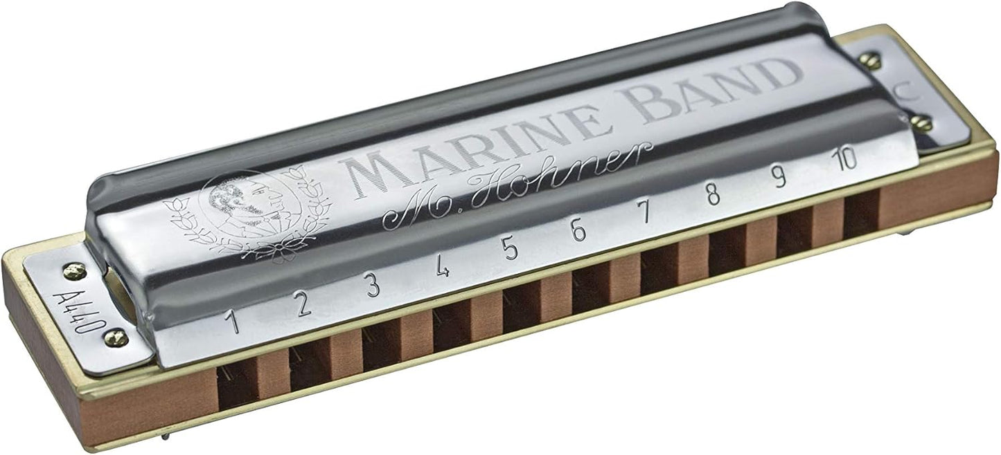 Hohner Marine Band 1896 – Diatonic Harmonica | Key C Major