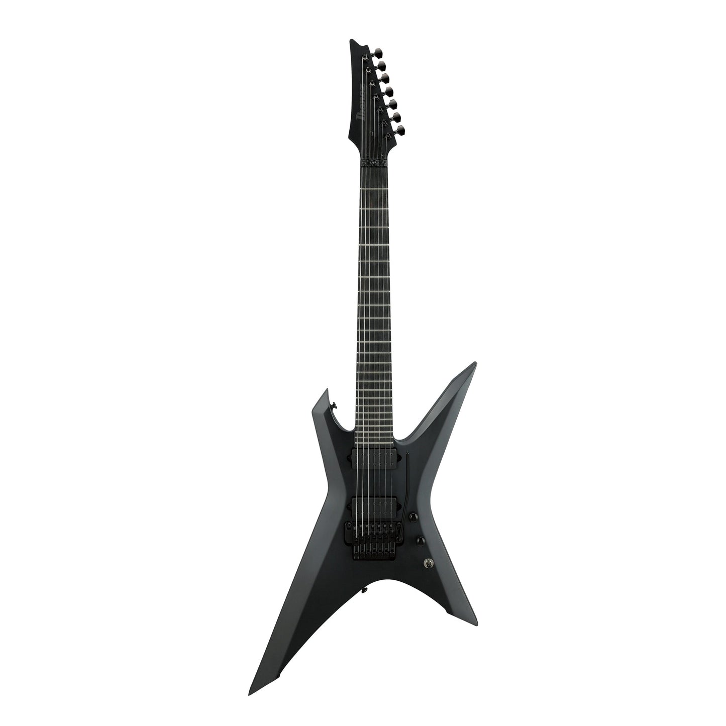 Ibanez XPTB720-BKF Iron Label Xiphos 7-String Electric Guitar | Black Flat