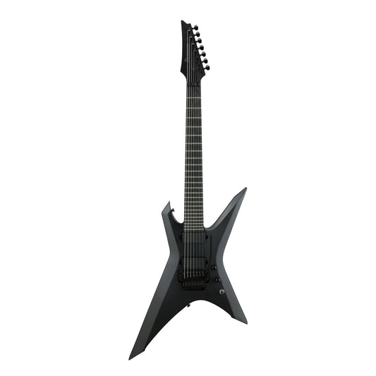 Ibanez XPTB720-BKF Iron Label Xiphos 7-String Electric Guitar | Black Flat