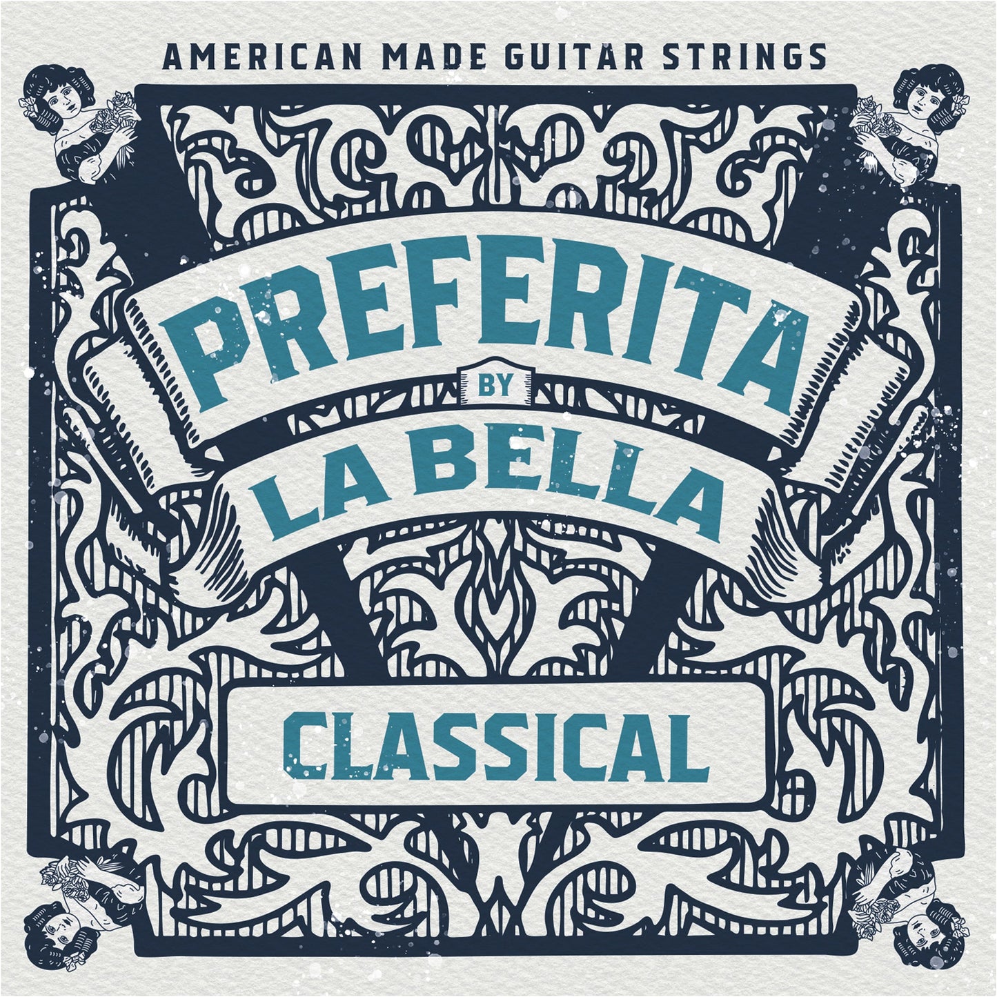 LaBella 1P Preferita Classical Guitar Strings | Medium Tension