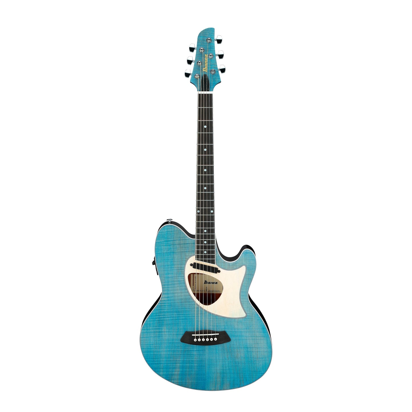Ibanez TCM50FM-ODB - Acoustic Electric Guitar | Open Pore Denim Blue