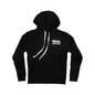 Ernie Ball P06002 EB Eagle Fleece Hoodie Black Large