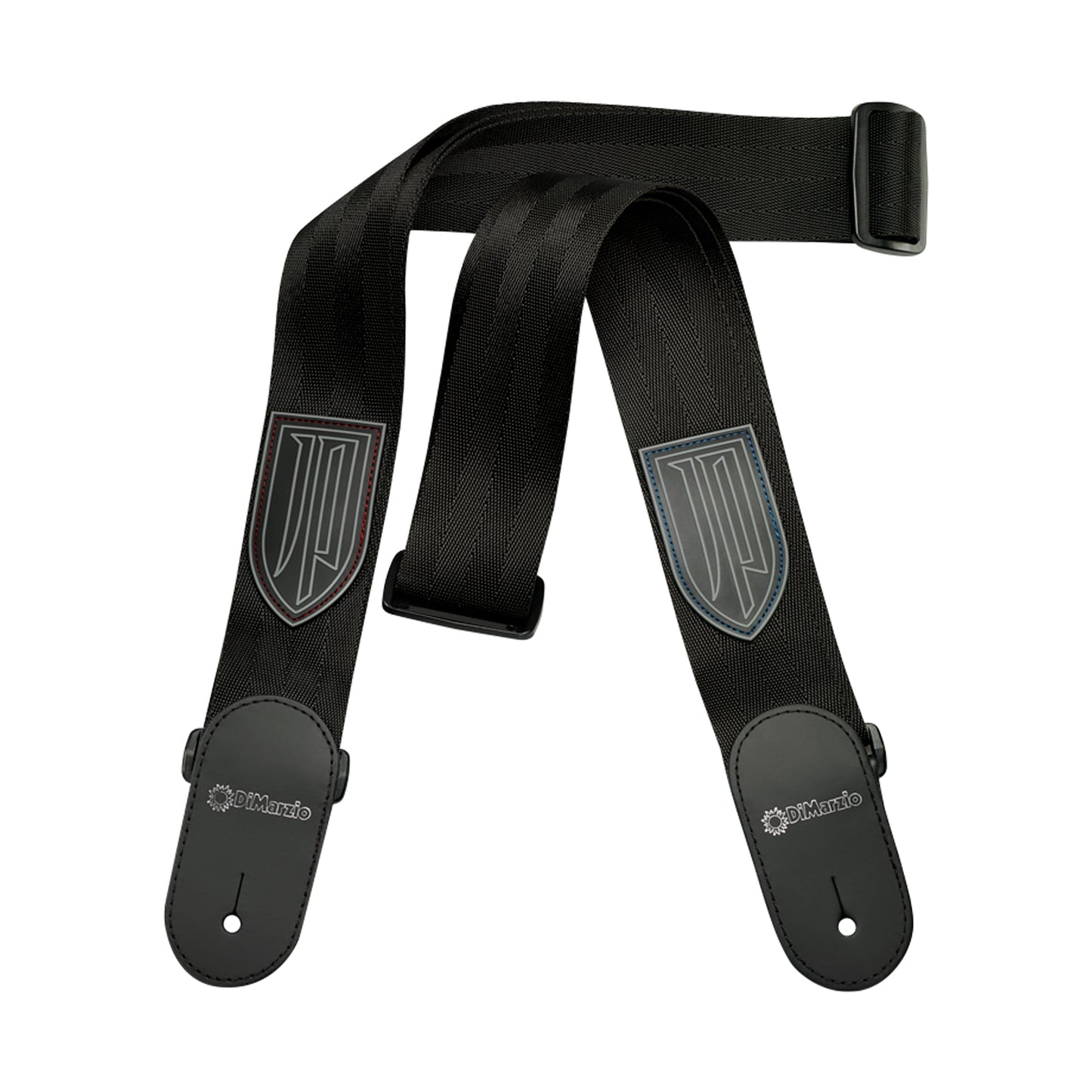 DiMarzio DD3100JPBKRD John Petrucci Nylon Strap | Black Red