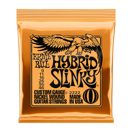 Ernie Ball P02222 Hybrid Slinky Nickel Wound Electric Strings 9-46