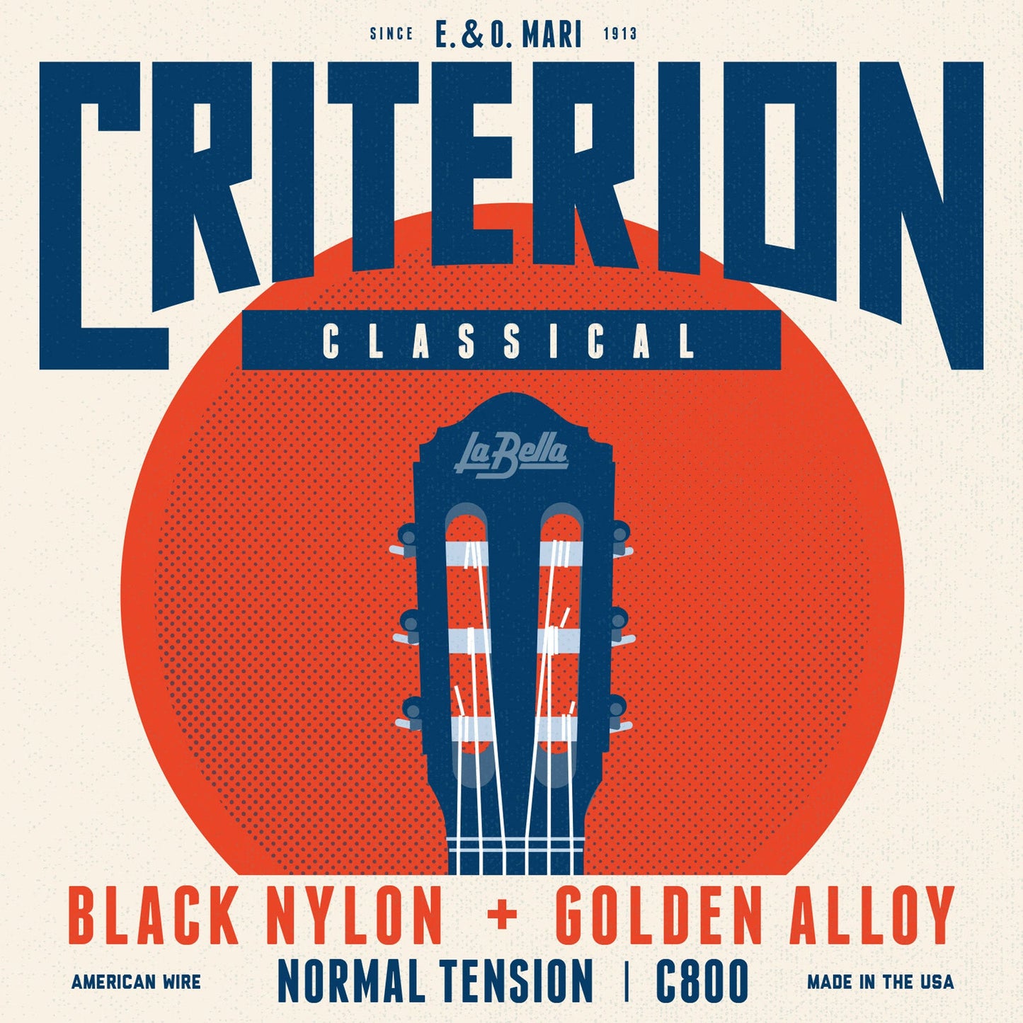 LaBella C800 Classical Guitar Strings | Medium Tension