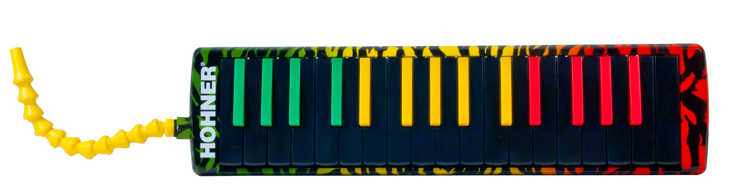 Hohner Airboard Rasta 32 – Melodica | 32 Keys | Colourful