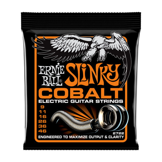Ernie Ball P02722 Hybrid Slinky Cobalt Electric Guitar Strings 9-46