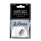 Ernie Ball P09338 Prodigy Large Shield Picks 2.0mm White 6 Pack