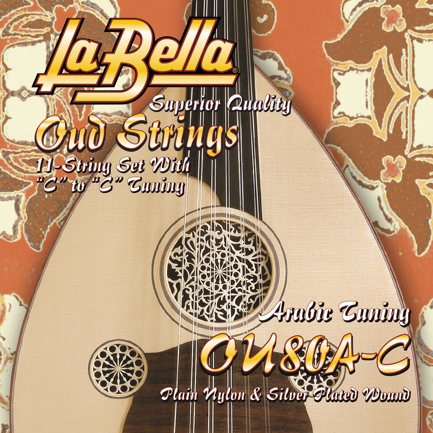 LaBella OU80A-C Arabic Oud Strings | CC Tuning