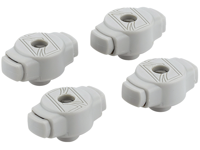 TAMA QC8B4GY – Drum Hardware | 4-Pack | Gray