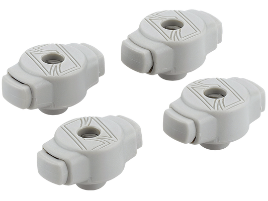 TAMA QC8B4GY – Drum Hardware | 4-Pack | Gray