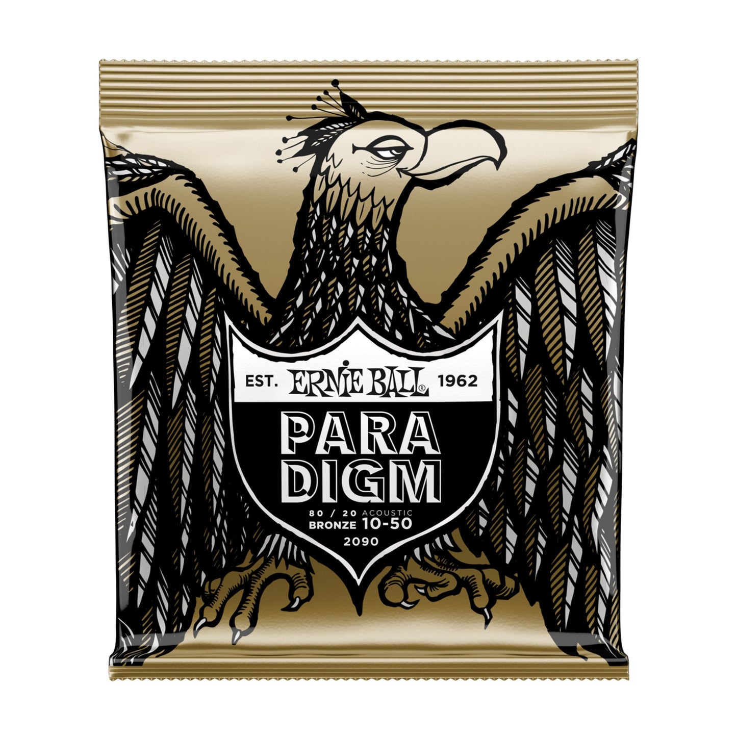 Ernie Ball P02090 Paradigm 80/20 Bronze Extra Light Acoustic Strings 10-50